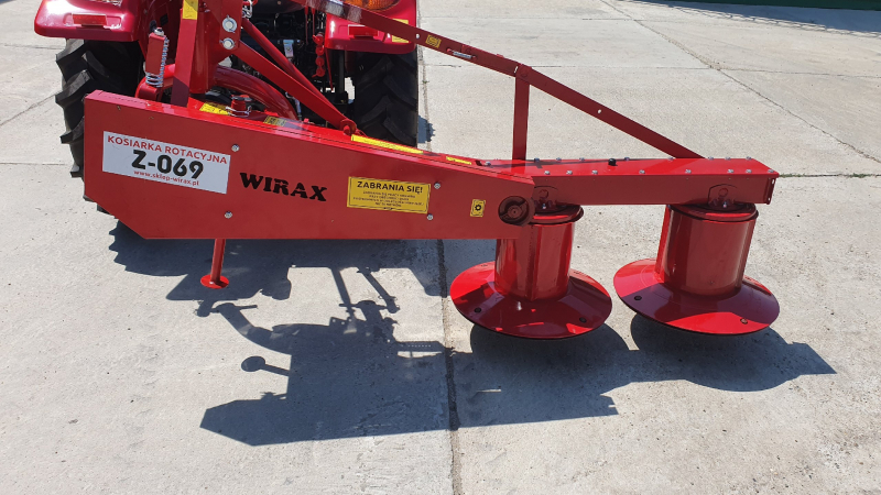 Косилка роторная WIRAX Z-069/1 ширина захвата 1,35 м