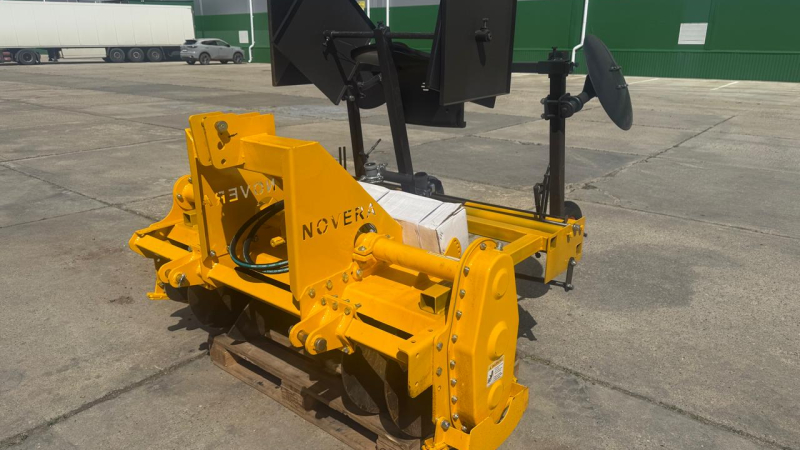 Грядообразователь пленкоукладчик активный