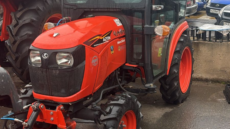 Минитрактор Kubota A211N OP с кабиной